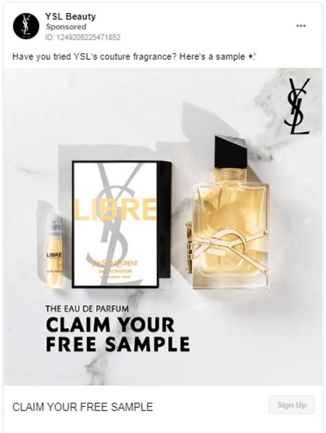 ysl free sample.